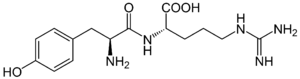 Struktur von Kyotorphin