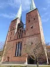 Westbau des Lübecker Doms