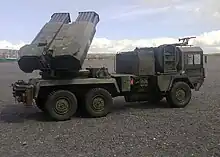 Mehrfachraketenwerfer 110 SF, auf MAN 7 t mil gl (LARS 2)