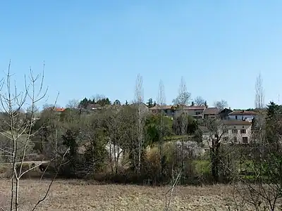 Ortsansicht von Westen