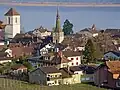 Blick auf die Hausdächer der Altstadt