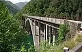 Nördliche Brücke über den Lago di Valvestino, Mai 2009