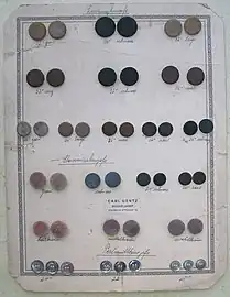 Lasting- und andere Innenverschlussknöpfe (ca. 1950)