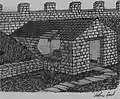 Gemeinschaftslatrine des Kastells (frühes 3. Jahrhundert)