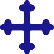 Kleeblattkreuz (Lazaruskreuz)