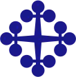 Kleeblattkreuz, gestielt (Brabanterkreuz)