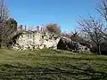 Ruinen der ehemaligen Burg Revel