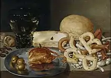 Peter BinoitStillleben mit Feingebäck, ca. 1615, Groninger Museum, Groningen