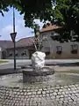 Brunnen und Statue des Hl.&nbsp;Johannes von Nepomuk