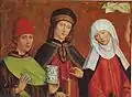 Maria mit Cosmas und Damian, London