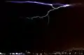 Blitz bei einem Gewitter (15&nbsp;Sekunden)