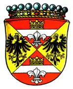 Wappen Andreas Pauli von Liliencron, 1654