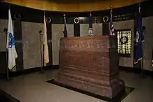 Beisetzungsraum von Abraham Lincolns Grab