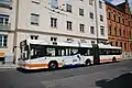 Obus 204 in der Haltestelle Mariendom