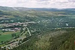 Blick auf Ljungaverk