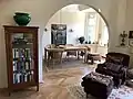 Lloyd Loom Chairs in einer Wohnungseinrichtung