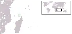 Karte von Îles Glorieuses