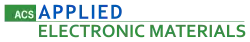 Aktuelles Logo von ACS Applied Electronic Materials (2022)