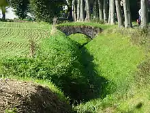 Lünerner Bach, östlich Lünern, rechts der Vöhdeweg, Oktober 2014.