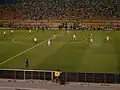 Das Estádio do Pacaembu während eines Spiels (Mai 2008)