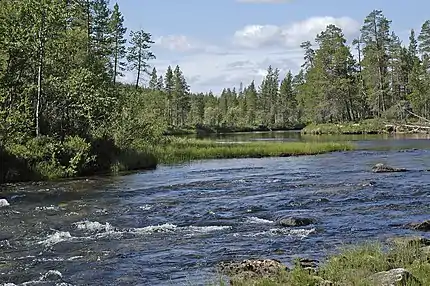 Lotta bei Inari im finnischen Teil Lapplands