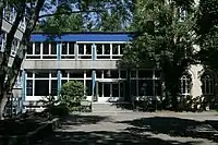 Eingangsbereich der Möser-Realschule am Westerberg – Schulgebäude ab 2004