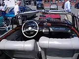 Blick in ein 220&nbsp;S Cabriolet