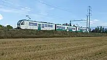 Dreiteiliger Zug der MBC