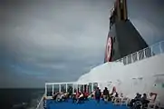 Sommer auf dem Atlantischen Ozean