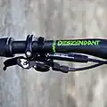 Lenkerschalthebel für Variostütze