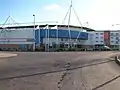 Fassade des Stadions