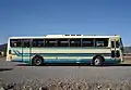 M&nbsp;2000 Linienbus mit griechischer Sonder-karosserie in den Farben der KTEL