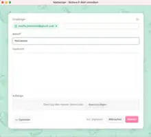 Mailvelope Editor zum Schreiben sicherer E-Mails