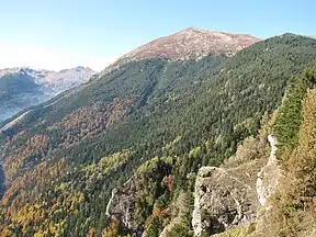 „Maja e Ropsit“ (2501&nbsp;m) ein Strenges Naturreservat seit 1955, IUCN Ia