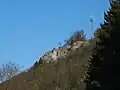 Sendeturm auf dem Malesfelsen