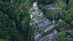 Niederburg, Luftaufnahme (2015)