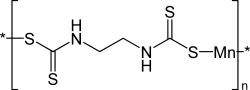 Strukturformel von Maneb