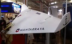 Manta I, unbemanntes Flugzeug der chilenischen Luftwaffe(FIDAE 2008)