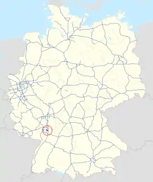 Verlauf der A 656