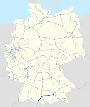 Verlauf der A 96