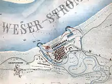 Alter Hafen und Neues Dock (1849)