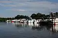 Im Bootshafen Marina Mehlbergen
