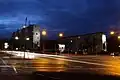 Kreuzungslichter in Marl zur blauen Stunde (30 Sekunden)
