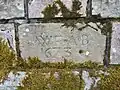 Hochzeitsstein von William Fullarton und Anne Brisbane
