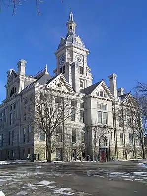 Das Marshall County Courthouse in Marshalltown
