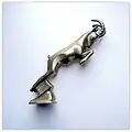 Martini-Steiger Kühlerfigur von Georges Darel