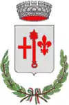 Im italienischen Wappen als gemeine Figur