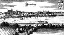 Drakenburg, Matthäus Merian 1654