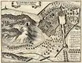 Das fürstl. Lusthaus und Garten Hellenbrunn, 1/2&nbsp;Stund von Saltzburg, Merian, 1644