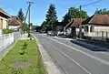 Fő utca im Meszes